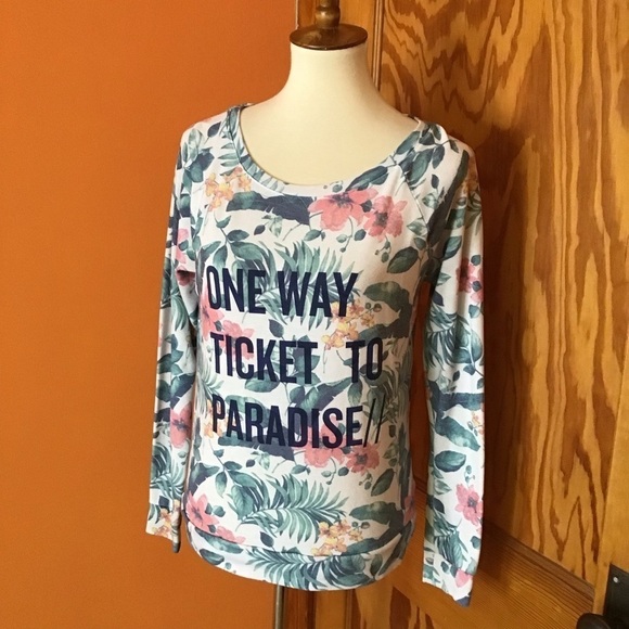 3 for 20 $ bundle So super soft floral graphic sweat shirt - Picture 5 of 9